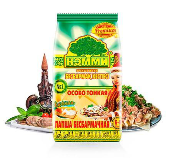 Picture of Cammy Noodles Beshbarmak Extra Thin Egg 250g