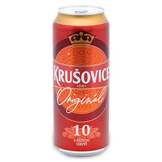 Изображение Пиво в банке "Krusovice Original" 4,2% Алк. 0,5 л