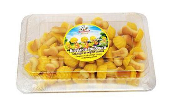 Picture of Biscuits VP Veselye Mushrooms Banana Flavor 250g