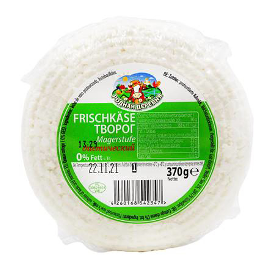 Picture of Rodnaya Derevnya Cottage cheese 0% 370g "Dietary"