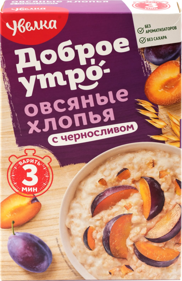 Picture of Flakes Uvelka with Prunes without Sugar 240g 883