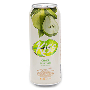 Picture of Cider In Can With Pear Flavour "Kiss" 4.5% Alc. 0.5L
