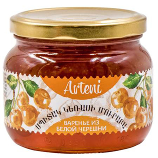 Picture of Arteni White cherry jam (pitted) 450g