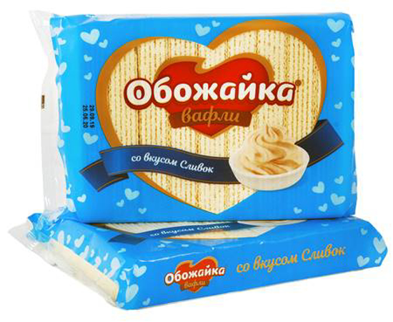Picture of Wafers "Obozhayka" Cream Flavor 225g