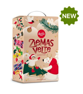 Изображение LAIMA - Ассорти конфет "Ziemas Velte" 400г