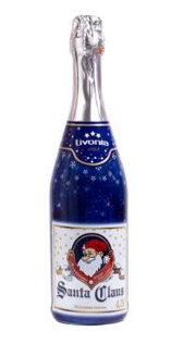 Picture of LIVONIA - Sparkling soft drink "Santa Claus", 0.75L