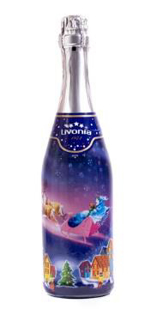 Picture of LIVONIA - Sparklimg soft drink "Snow Queen", 0.75L