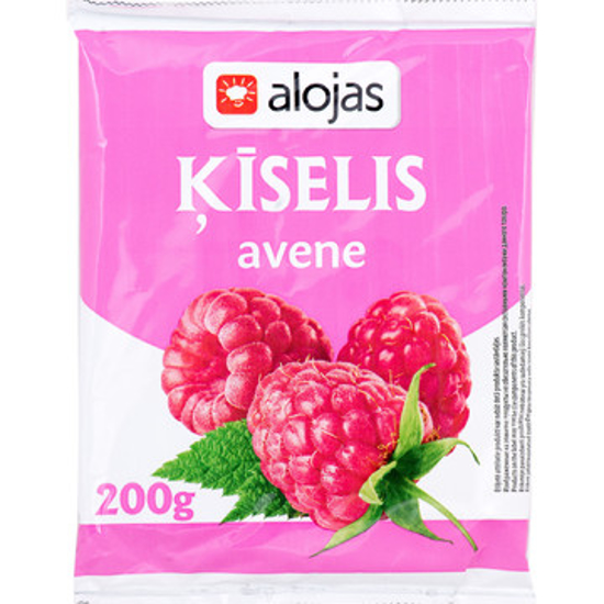 Picture of Alojas - Dry Mix for Preparation of Raspberry Flavoured Fruit Jelly, 200g