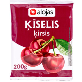 Picture of Alojas - Dry Mix for Preparation of Cherry Flavoured Fruit Jelly, 200g