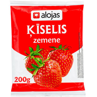 Picture of Alojas - Dry Mix for Preparation of Strawberry Flavoured Fruit Jelly, 200g