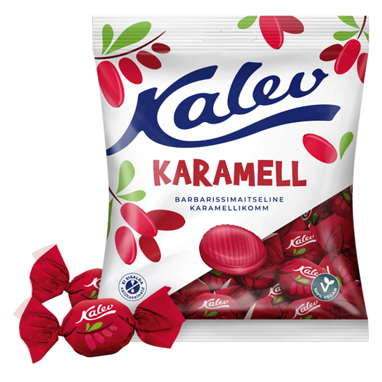 Picture of Kalev - Berberis Flavoured Hard Boiled Candy 120g