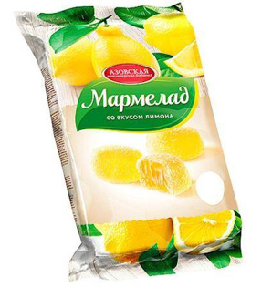 Изображение AKF Мармелад желейный со вкусом лимона 300g