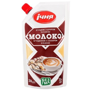 Picture of Sweetened Condensed Milk With Cocoa 7.5% , Ichnya  300g