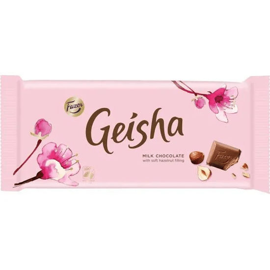 Picture of GEISHA Milk Chocolate 100g