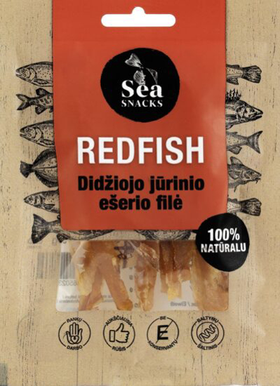 Picture of Dried Red Fish Fillets Snack 30g