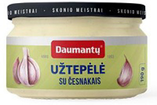 Picture of Daumantu cream with garlic 190g