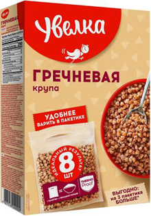 Picture of Uvelka Buckwheat Altai in bags 8x80 938