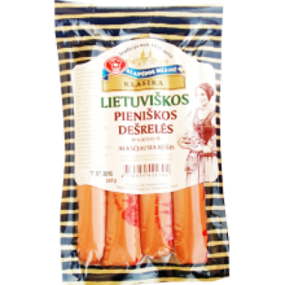 Picture of Klaipedos Mesine - Lietuviskos Cooked Sausages 260g