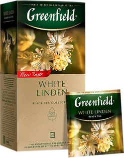 Picture of Tea Greenfield White Linden 25Stx1.5g