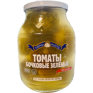 Picture of Green Tomatoes Pickled 900ml