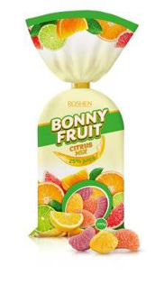 Изображение Желейные Конфеты Bonny-Fruit цитрус микс 200г