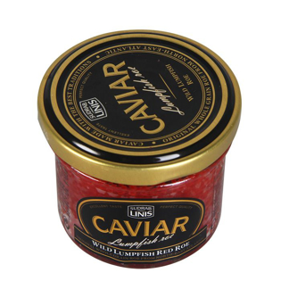 Picture of Silver Fish Capeline Caviar Red Glass 100g