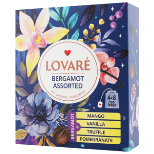Picture of Lovare Bergamot Assorted Tea 64g (32 tea bags)