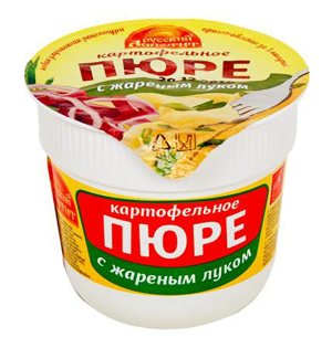 Изображение Русский аппетит Картофельное пюре с луком 37g