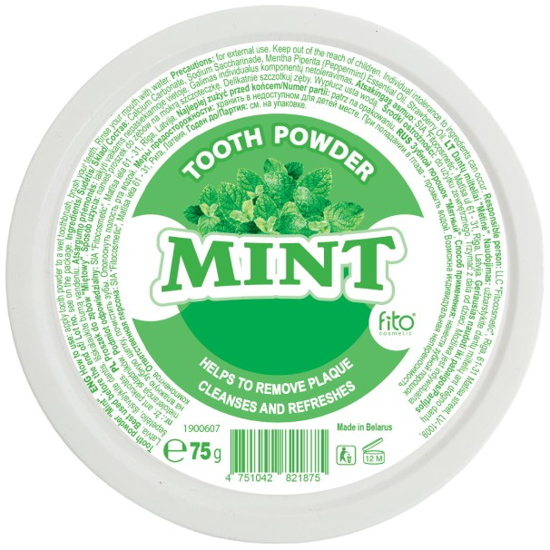 Picture of Teeth Cleaning Powder with Mint 75g
