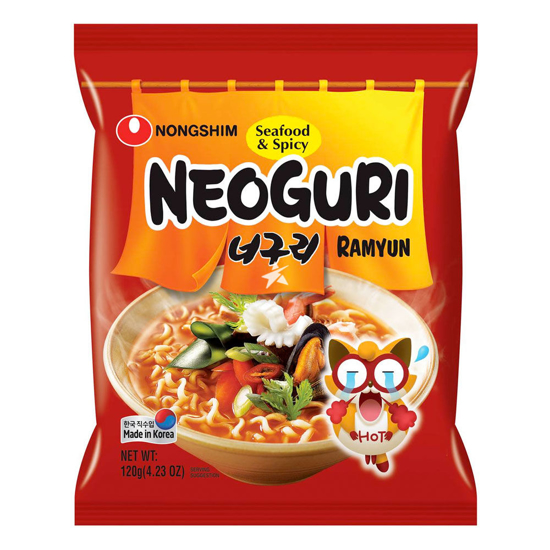 Picture of Nongshim Neoguri Ramyun Seafood & Spicy 120g