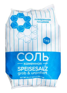 Picture of Salt, Coarse "Solj Krupnaia" 1kg