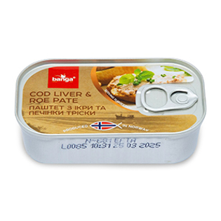 Picture of Cod Liver and Roe Pate  120g