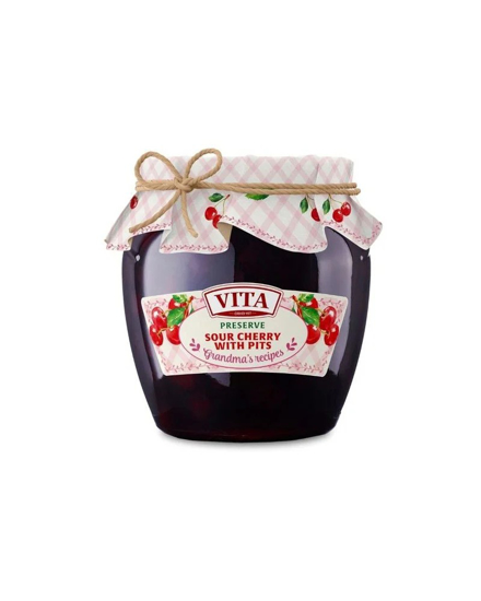 Picture of Vita Sour Cherry Vishnia Preserve 680g