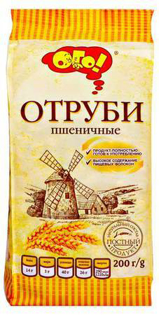 Picture of WOW! Wheat bran 200g