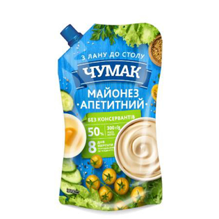 Picture of Chumak Mayonnaise appetizing 50% 300g