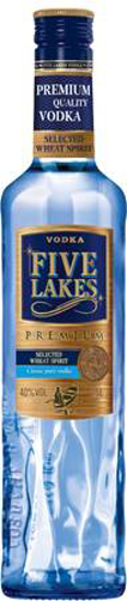 Picture of Vodka "5 Oser" Premium 40%  0,5L