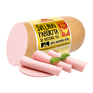 Picture of Vigesta - Lightly Smoked Boiled Sausage with Chicken Loin 550g