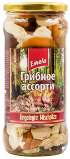 Изображение  Емеля Грибы Грибное ассорти 720ml