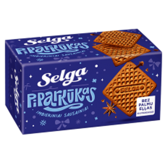 Picture of Christmas, Gingerbread Biscuits "Selga" 180g