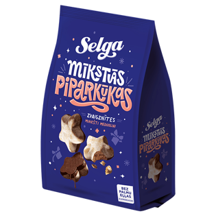 Picture of Selga - Soft Gingerbread Stars 250g