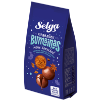 Picture of Christmas Sweets, Gingerbread Balls In Milk Chocolate "Selga" 150g