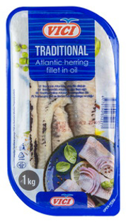 Picture of Herring Fillets, Traditional, Vici  1kg