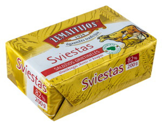 Picture of Butter 82%, Zemaitijos  200g