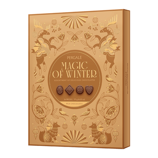 Picture of Pergale - Assorted Milk Chocolates Magic of Winter 171g