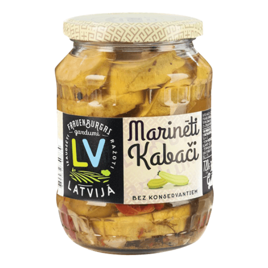 Picture of Frauenburgas Gardumi - Pickled Zucchini 720g