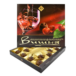 Picture of Candies "Drunken cherry in Chocolate." 205g