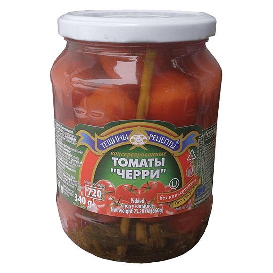 Picture of Teshchiny Recepty Cherry Tomatoes 720ml