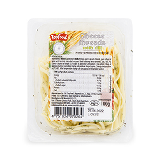 Picture of Cheese Threads With Dill, Top Food 100g