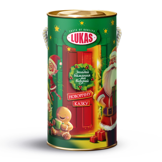 Picture of Christmas Sweets "New Year Fairytale Tube", Lukas  500g