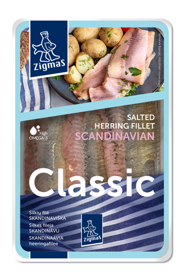 Picture of Zigmas Scandinavian Herring  Classic 240g